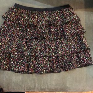 Flirty Floral layered skirt